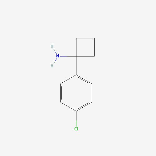 1-(4-chlorophenyl)cyclobutan-1-amine (CAS: 75095-80-6) - Related Chemical Product