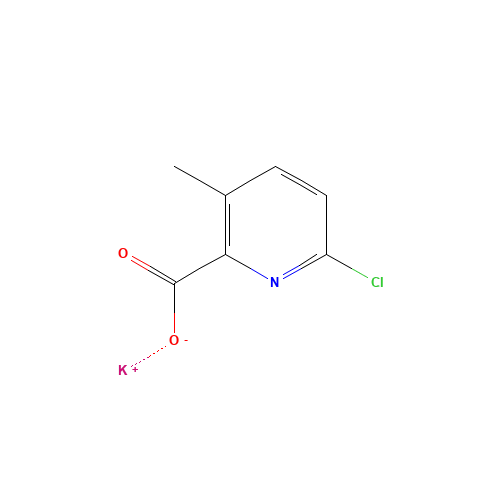 potassium;6-chloro-3-methylpyridine-2-carboxylate (CAS: 1529760-71-1) - Related Chemical Product