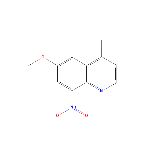 6-methoxy-4-methyl-8-nitroquinoline (CAS: 64992-56-9) - Related Chemical Product