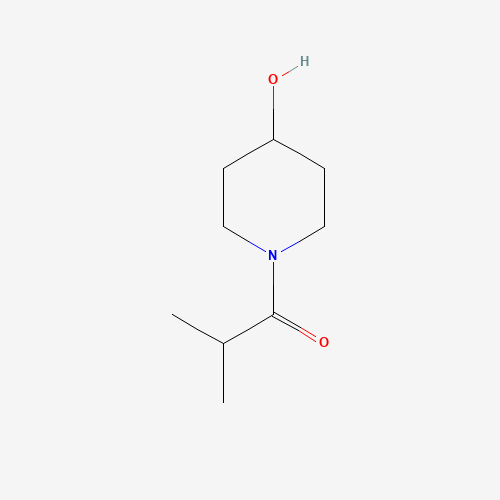 1-(4-hydroxypiperidin-1-yl)-2-methylpropan-1-one (CAS: 1082928-57-1) - Related Chemical Product