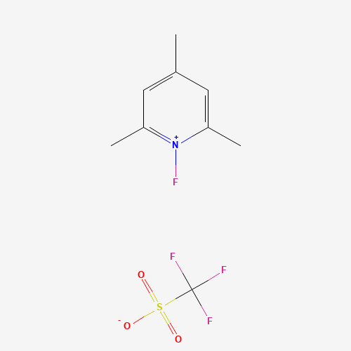 1-fluoro-2,4,6-trimethylpyridin-1-ium;trifluoromethanesulfonate (CAS: 107264-00-6) - Related Chemical Product