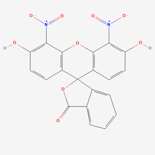 3',6'-dihydroxy-4',5'-dinitrospiro[2-benzofuran-3,9'-xanthene]-1-one (CAS: 24545-86-6) - Related Chemical Product