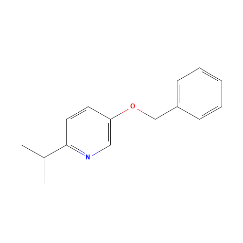 5-phenylmethoxy-2-prop-1-en-2-ylpyridine (CAS: 1196074-40-4) - Related Chemical Product