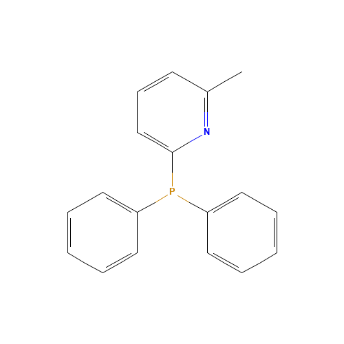 (6-methylpyridin-2-yl)-diphenylphosphane (CAS: 132682-77-0) - Related Chemical Product