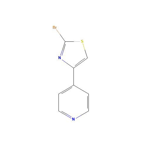 2-bromo-4-pyridin-4-yl-1,3-thiazole (CAS: 886371-01-3) - Related Chemical Product