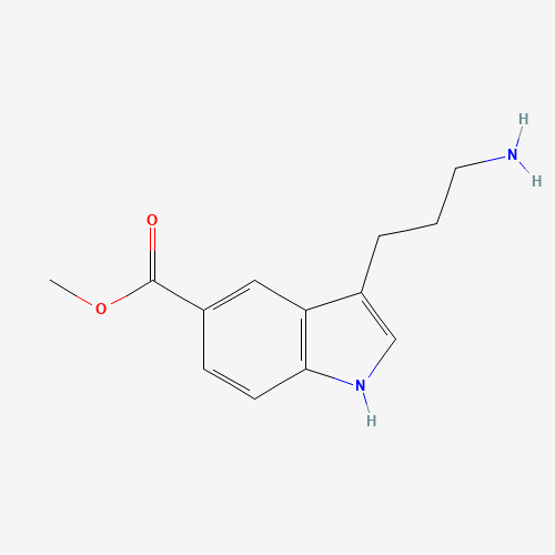 methyl 3-(3-aminopropyl)-1H-indole-5-carboxylate (CAS: 1000554-41-5) - Related Chemical Product