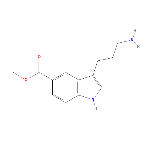methyl 3-(3-aminopropyl)-1H-indole-5-carboxylate (CAS: 1000554-41-5) - Related Chemical Product