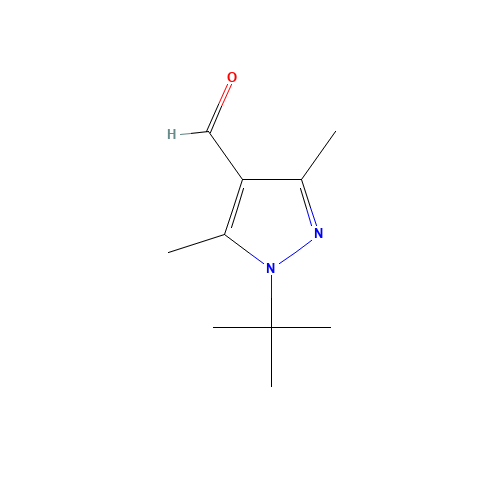 1-tert-butyl-3,5-dimethylpyrazole-4-carbaldehyde (CAS: 647824-51-9) - Related Chemical Product