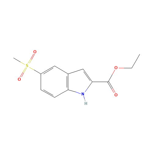 ethyl 5-methylsulfonyl-1H-indole-2-carboxylate (CAS: 220679-12-9) - Related Chemical Product