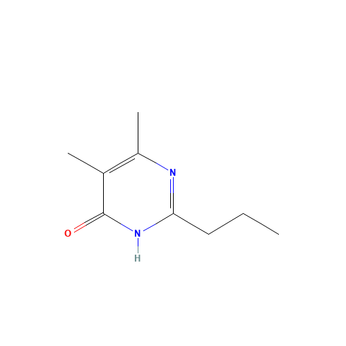 5,6-dimethyl-2-propyl-1H-pyrimidin-4-one (CAS: 90565-54-1) - Related Chemical Product