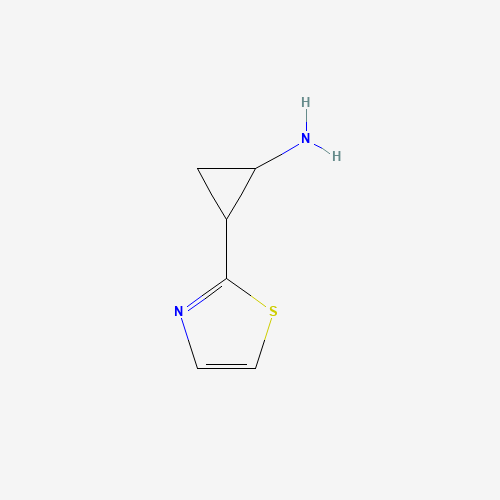 2-(1,3-thiazol-2-yl)cyclopropan-1-amine (CAS: 933733-41-6) - Related Chemical Product