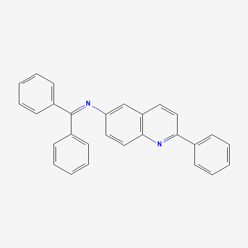 1,1-diphenyl-N-(2-phenylquinolin-6-yl)methanimine (CAS: 1257303-36-8) - Related Chemical Product