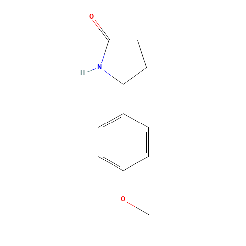 5-(4-methoxyphenyl)pyrrolidin-2-one (CAS: 128100-35-6) - Related Chemical Product