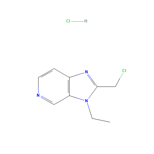 2-(chloromethyl)-3-ethylimidazo[4,5-c]pyridine;hydrochloride (CAS: 676464-97-4) - Related Chemical Product