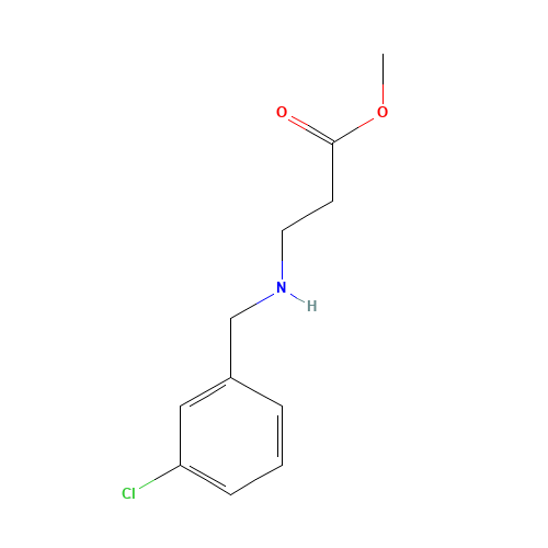 methyl 3-[(3-chlorophenyl)methylamino]propanoate (CAS: 92316-47-7) - Related Chemical Product