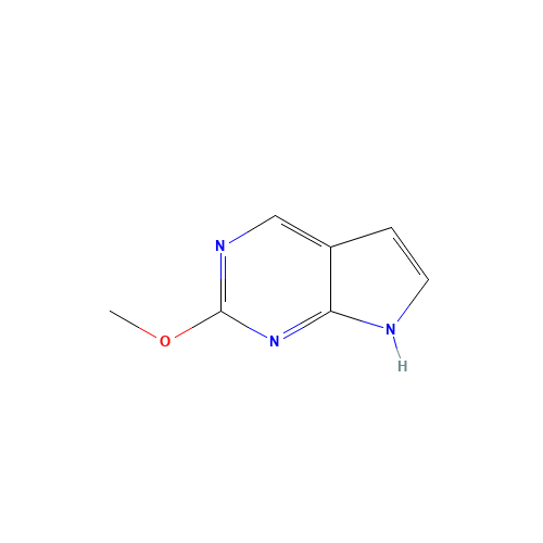 2-methoxy-7H-pyrrolo[2,3-d]pyrimidine (CAS: 148214-62-4) - Related Chemical Product