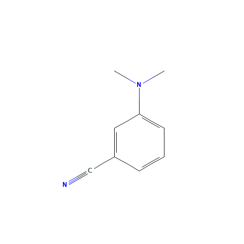 3-(dimethylamino)benzonitrile (CAS: 38803-30-4) - Chemical Structure and Molecular Formula 