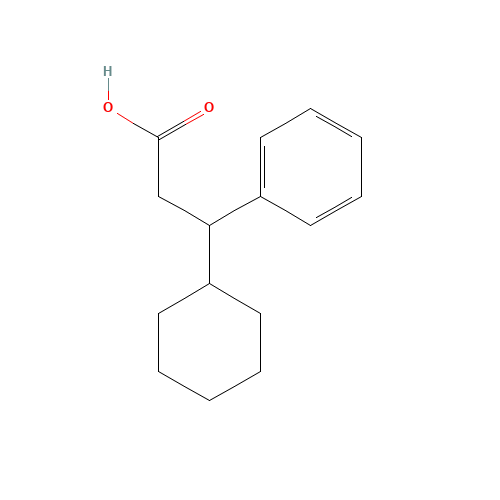 3-cyclohexyl-3-phenylpropanoic acid (CAS: 4361-40-4) - Related Chemical Product