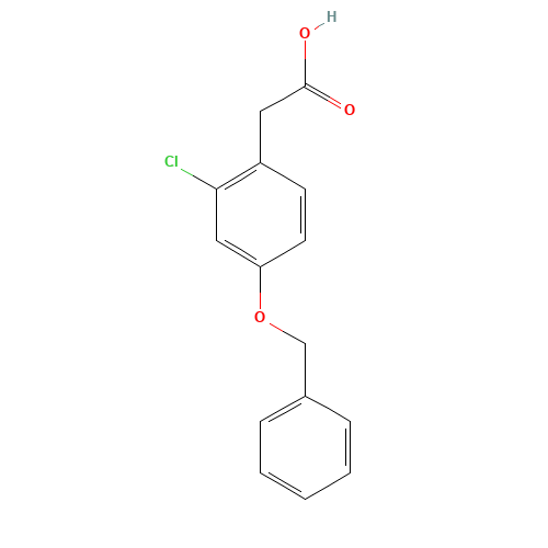 2-(2-chloro-4-phenylmethoxyphenyl)acetic acid (CAS: 70757-43-6) - Related Chemical Product