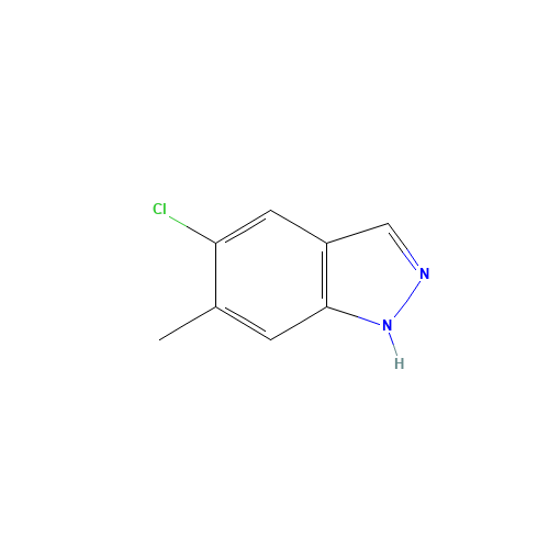 5-chloro-6-methyl-1H-indazole (CAS: 1000343-64-5) - Related Chemical Product
