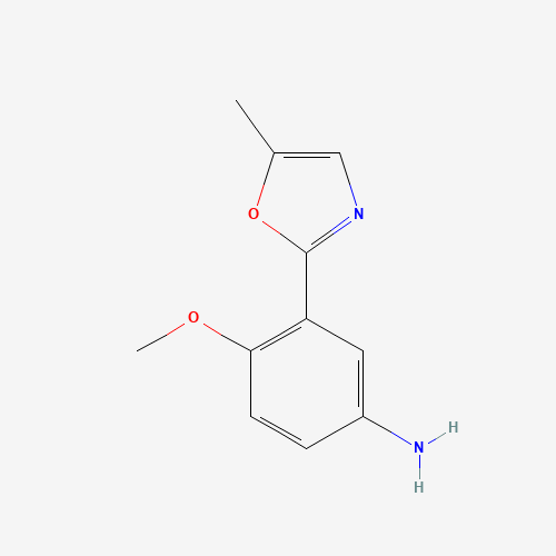 4-methoxy-3-(5-methyl-1,3-oxazol-2-yl)aniline (CAS: 1368894-41-0) - Related Chemical Product