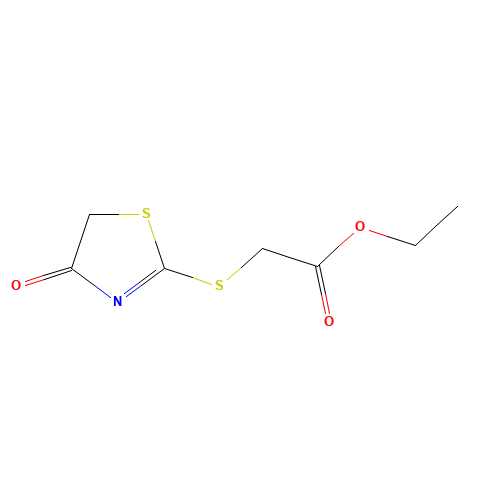 ethyl 2-[(4-oxo-1,3-thiazol-2-yl)sulfanyl]acetate (CAS: 51126-34-2) - Related Chemical Product