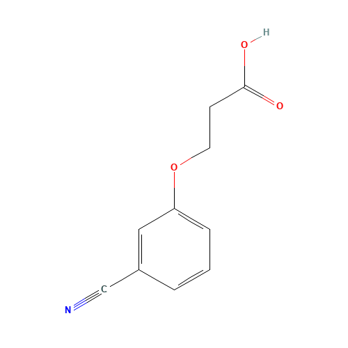 3-(3-cyanophenoxy)propanoic acid (CAS: 210962-57-5) - Related Chemical Product