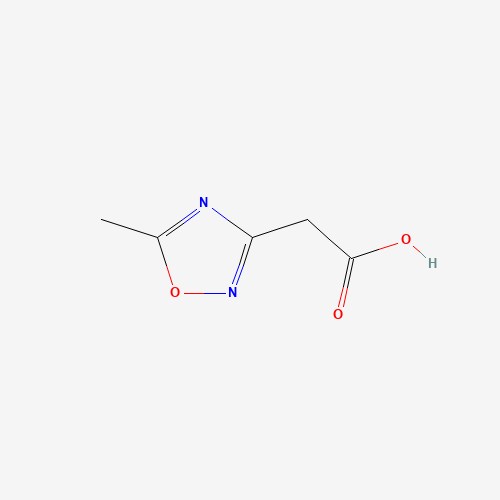 2-(5-methyl-1,2,4-oxadiazol-3-yl)acetic acid (CAS: 55151-96-7) - Related Chemical Product