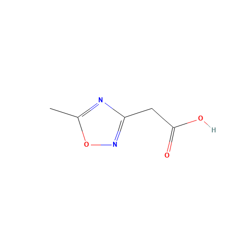 2-(5-methyl-1,2,4-oxadiazol-3-yl)acetic acid (CAS: 55151-96-7) - Related Chemical Product