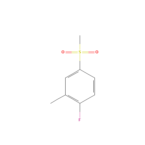 1-fluoro-2-methyl-4-methylsulfonylbenzene (CAS: 828270-58-2) - Related Chemical Product