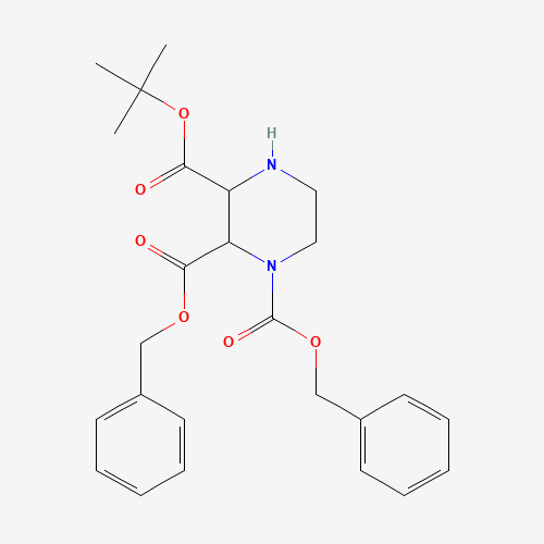 1-O,2-O-dibenzyl 3-O-tert-butyl piperazine-1,2,3-tricarboxylate (CAS: 816454-25-8) - Related Chemical Product