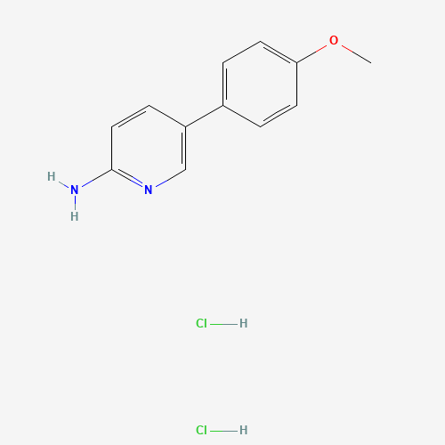 5-(4-methoxyphenyl)pyridin-2-amine;dihydrochloride (CAS: 1185081-59-7) - Related Chemical Product
