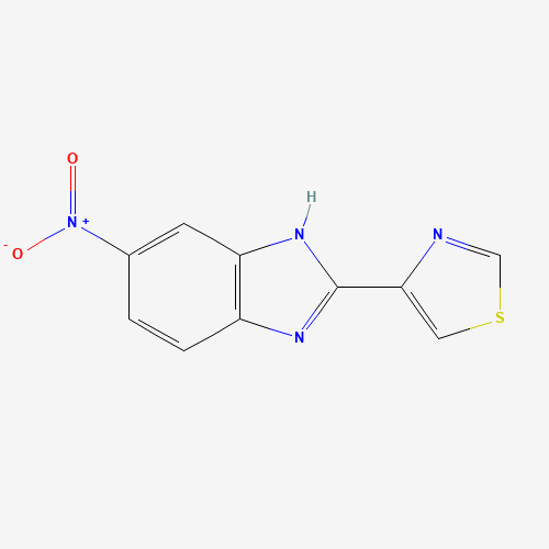 4-(6-nitro-1H-benzimidazol-2-yl)-1,3-thiazole (CAS: 3575-05-1) - Related Chemical Product
