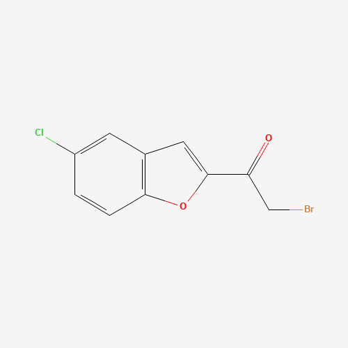 2-bromo-1-(5-chloro-1-benzofuran-2-yl)ethanone (CAS: 7039-74-9) - Related Chemical Product