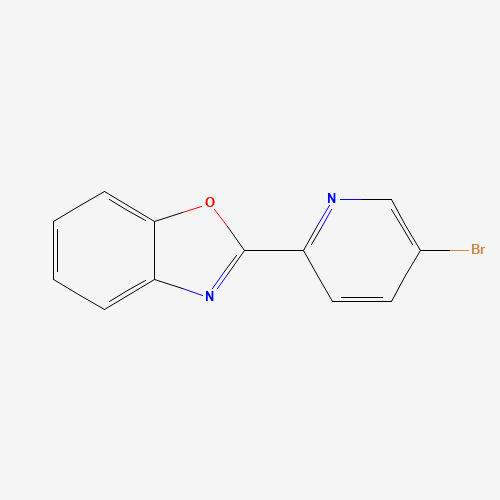 2-(5-bromopyridin-2-yl)-1,3-benzoxazole (CAS: 934329-37-0) - Related Chemical Product