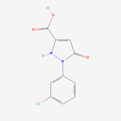 2-(3-chlorophenyl)-3-oxo-1H-pyrazole-5-carboxylic acid (CAS: 1318789-76-2) - Related Chemical Product