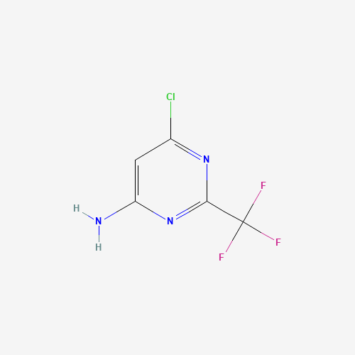 6-chloro-2-(trifluoromethyl)pyrimidin-4-amine (CAS: 1480-66-6) - Related Chemical Product