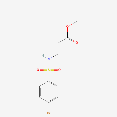 ethyl 3-[(4-bromophenyl)sulfonylamino]propanoate (CAS: 1024464-35-4) - Related Chemical Product