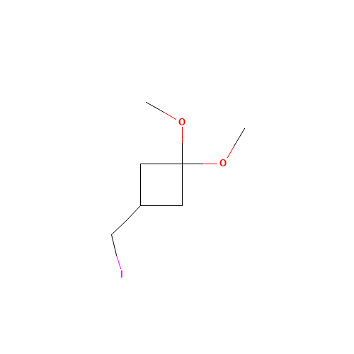 3-(iodomethyl)-1,1-dimethoxycyclobutane (CAS: 1003013-83-9) - Related Chemical Product