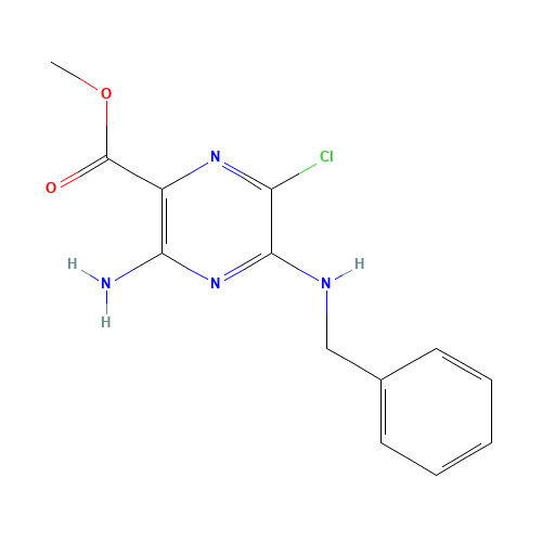 methyl 3-amino-5-(benzylamino)-6-chloropyrazine-2-carboxylate (CAS: 1154-82-1) - Related Chemical Product