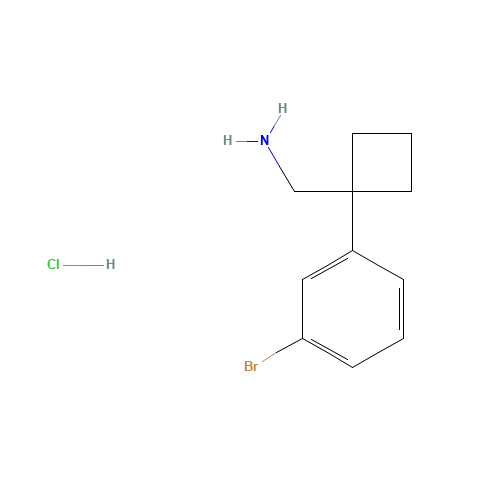 [1-(3-bromophenyl)cyclobutyl]methanamine;hydrochloride (CAS: 915402-09-4) - Related Chemical Product