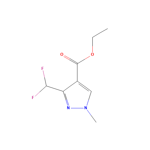 ethyl 3-(difluoromethyl)-1-methylpyrazole-4-carboxylate (CAS: 141573-95-7) - Related Chemical Product