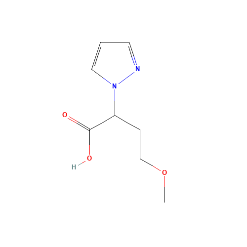 4-methoxy-2-pyrazol-1-ylbutanoic acid (CAS: 1190392-74-5) - Related Chemical Product