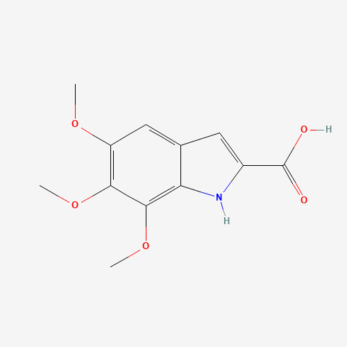 5,6,7-trimethoxy-1H-indole-2-carboxylic acid (CAS: 128781-07-7) - Related Chemical Product