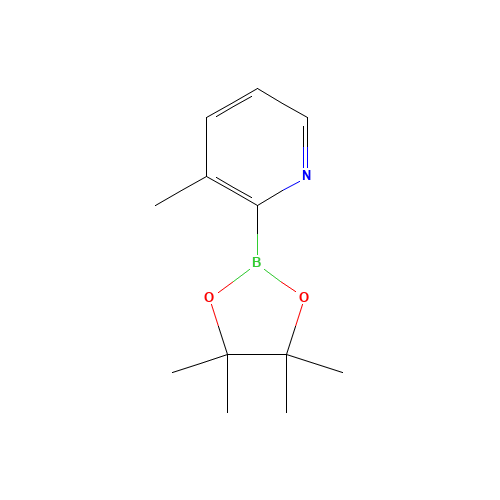 3-methyl-2-(4,4,5,5-tetramethyl-1,3,2-dioxaborolan-2-yl)pyridine (CAS: 1073371-84-2) - Related Chemical Product