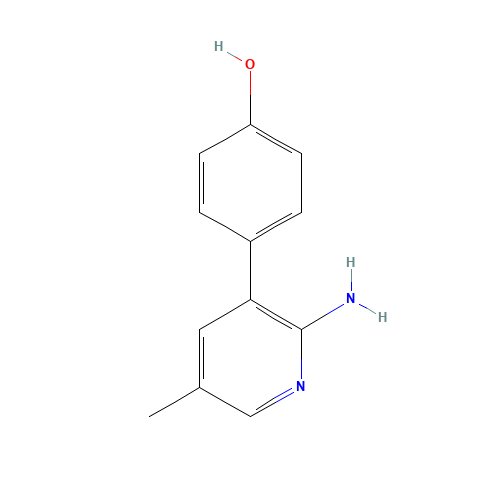 4-(2-amino-5-methylpyridin-3-yl)phenol (CAS: 1258631-95-6) - Related Chemical Product