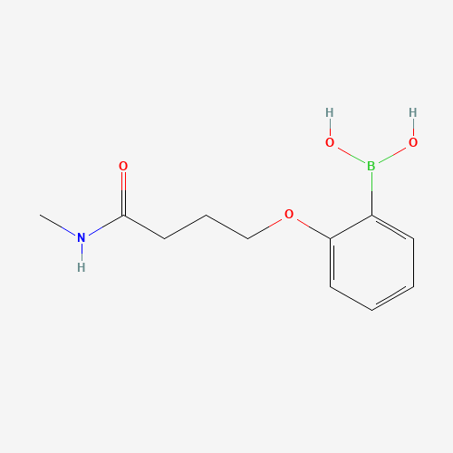 [2-[4-(methylamino)-4-oxobutoxy]phenyl]boronic acid (CAS: 1350317-09-7) - Related Chemical Product