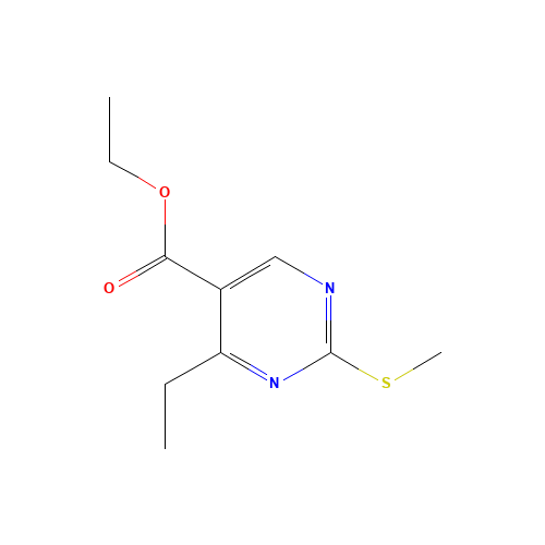 ethyl 4-ethyl-2-methylsulfanylpyrimidine-5-carboxylate (CAS: 149771-21-1) - Related Chemical Product