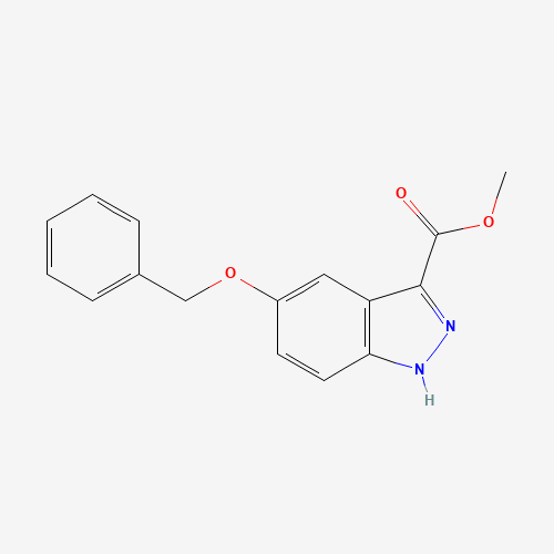 methyl 5-phenylmethoxy-1H-indazole-3-carboxylate (CAS: 885278-62-6) - Related Chemical Product