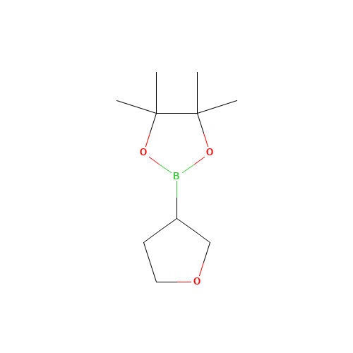 4,4,5,5-tetramethyl-2-(oxolan-3-yl)-1,3,2-dioxaborolane (CAS: 331958-90-8) - Related Chemical Product